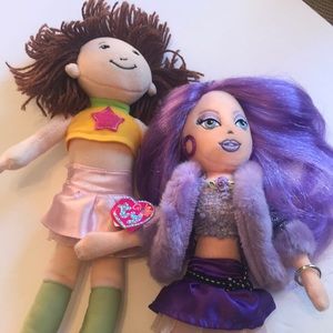 Ty Girlz Punky Penny Plush Doll Bundle Stuffed Rag Doll